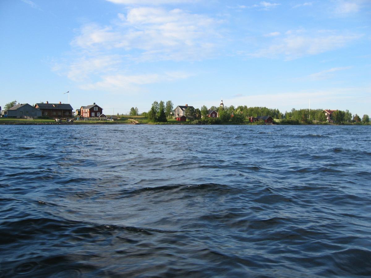 فيلا Arctic Island - Remote Island, Reachable Only By Boat Or Snowmobile Kurravaara المظهر الخارجي الصورة